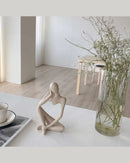 Escultura Abstrata O Pensador