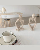 Escultura Abstrata O Pensador