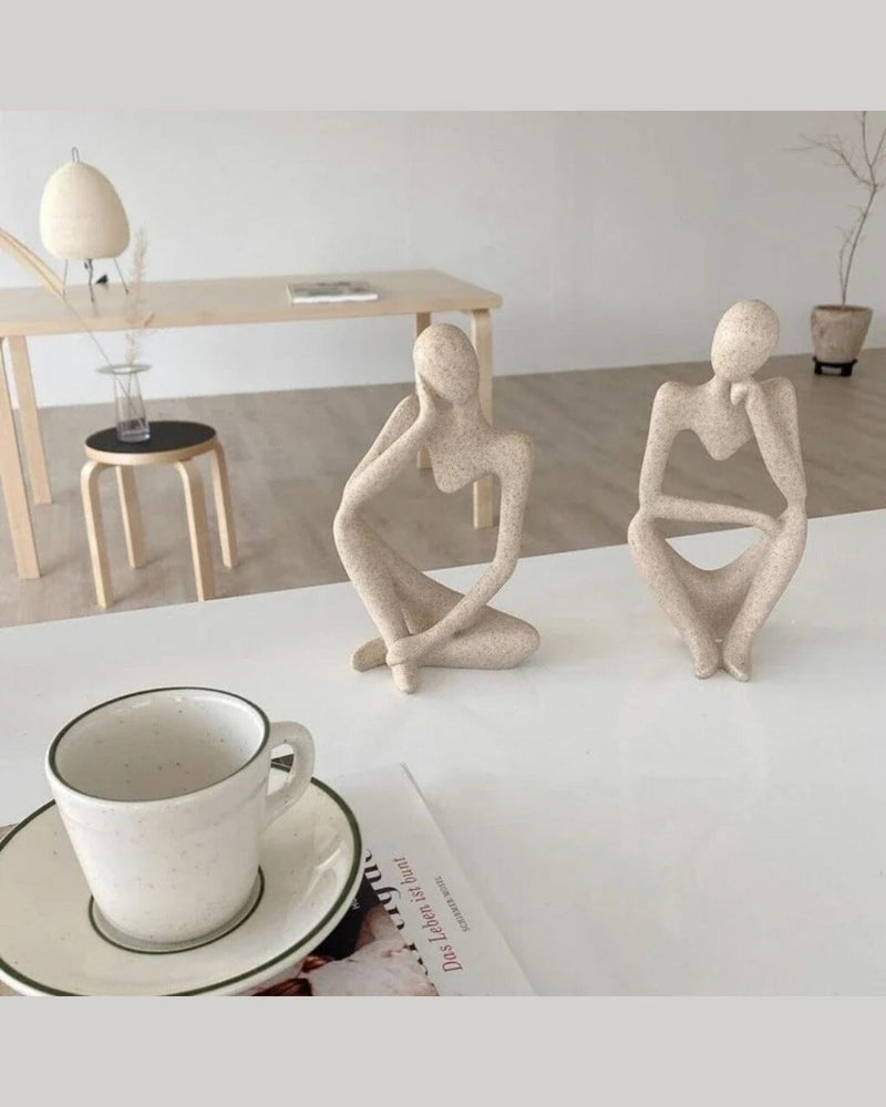 Escultura Abstrata O Pensador