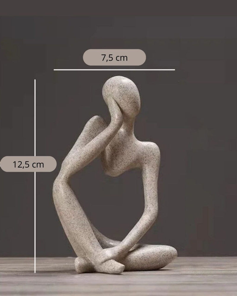 Escultura Abstrata O Pensador