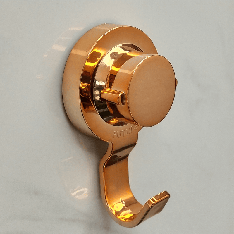 Gancho Multiuso com Ventosa Rose Gold