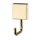 Gancho Porta Toalha Fixação Parafuso Dourado