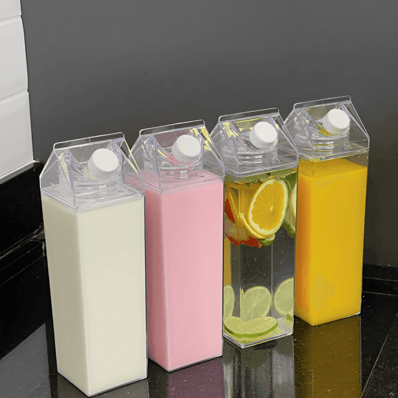 Garrafa Decorativa My Box 1L Transparente Organização para Bebidas