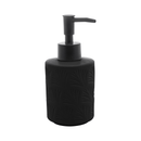 Jogo para Banheiro Leaf em Ceramica Preto 2 Peças