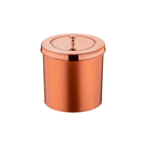 Lixeira com Tampa 5 Litros Rose Gold
