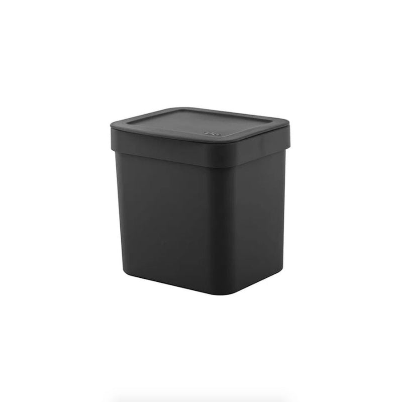 Lixeira Trium 2,5 Litros Preta