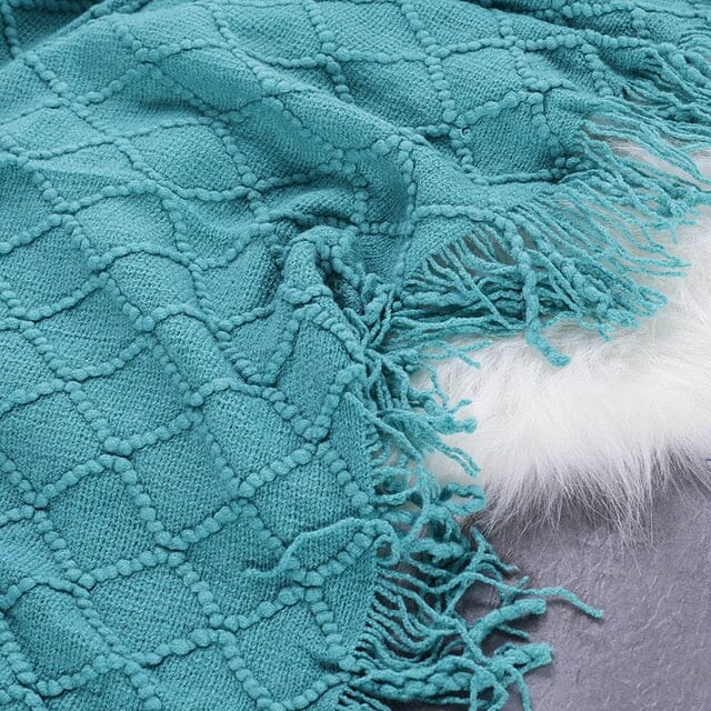 Manta de Linho para Sofá Lika