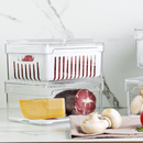 Organizador de Geladeira Clear Fresh com Cesto 2,2 Litros