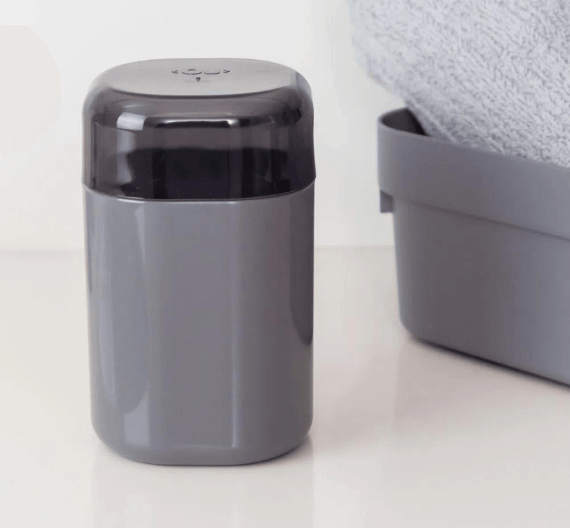 Porta Algodão Dual Chumbo