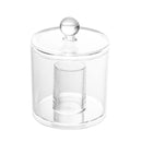 Porta Algodão e Cotonete de Acrilico 13cm
