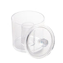 Porta Algodão e Cotonete de Acrilico 13cm