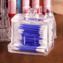 Organizador para Algodão ou Cotonete de Acrilíco Quadrado 9,5cm