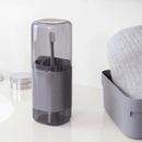 Porta Escova Preto Dual 20cm