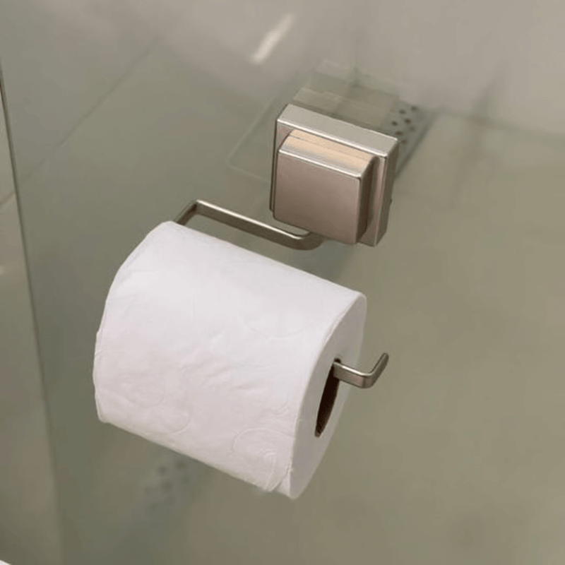 Porta Papel Higiênico Aço Piatina 3M Cromado Fosco