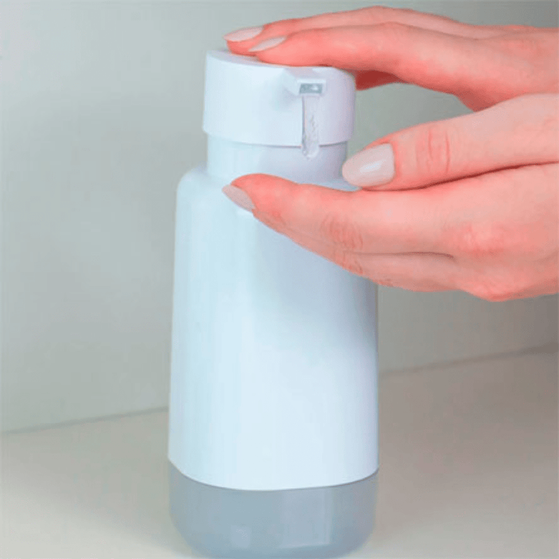 Porta Sabonete Liquido Dual Branco 500ml