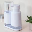 Porta Sabonete Liquido Dual Branco 500ml