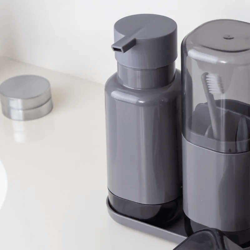 Porta Sabonete Liquido Dual Chumbo 500ml