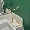 Porta Toalha de Bancada Dourado