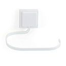 Porta Toalha de Rosto e Mãos Aço Piatina 3M Branco