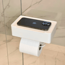 Suporte Papel Higiênico com Porta Objetos 3M Branco