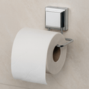 Suporte para Papel Higiênico Inox Fixação com Ventosa