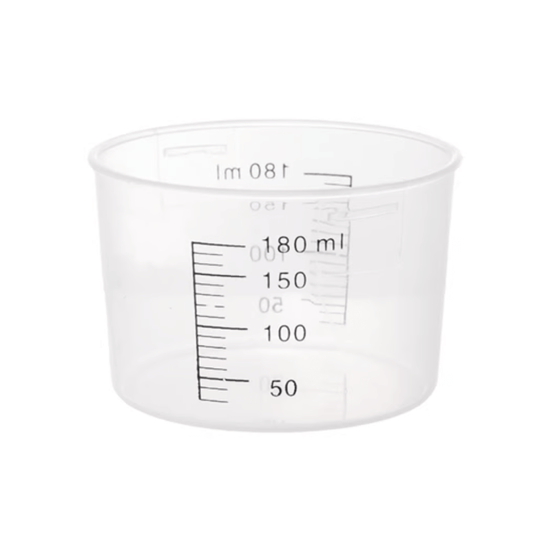 Pote Hermético Porta Mantimento com Copo Medidor de Plástico 2,5L