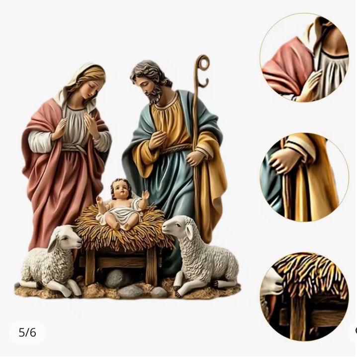 Presépio de Natal com Base