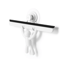 Rodo de Pia com Suporte Buddy Fixação Adesivo Branco 26,7cm