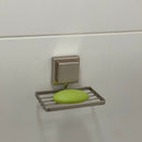 Saboneteira Aço Piatina Cromado Fosco 3M