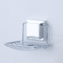 Saboneteira Fixação Ventosa Cromada