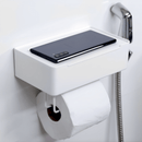 Suporte Papel Higiênico com Porta Objetos 3M Branco