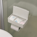 Suporte Papel Higiênico com Porta Objetos 3M Branco