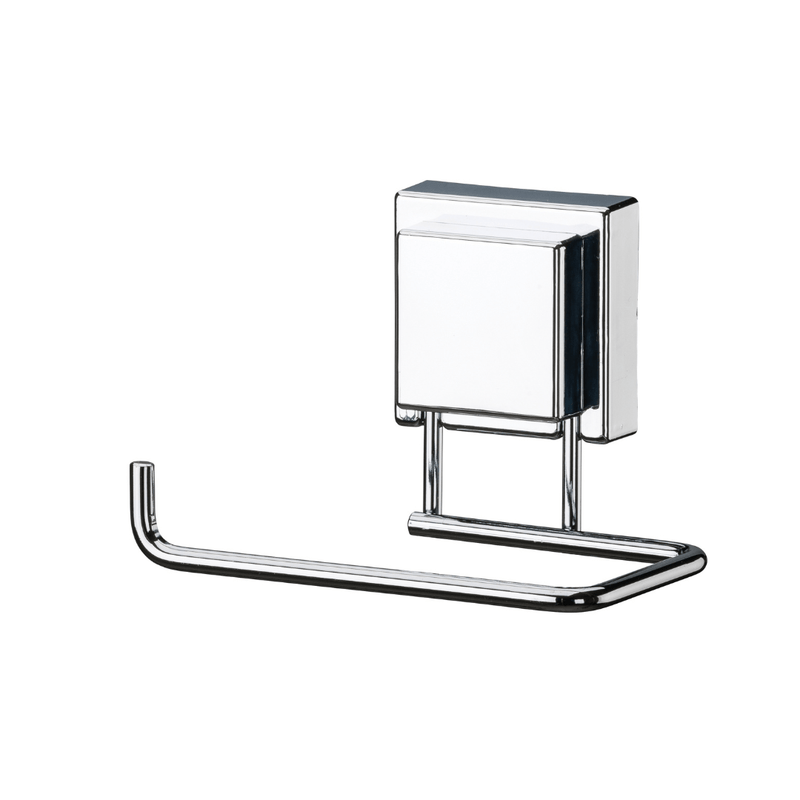 Suporte para Papel Higiênico Inox Fixação com Ventosa