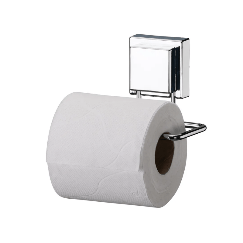 Suporte para Papel Higiênico Inox Fixação com Ventosa