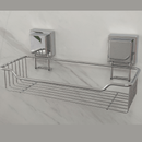 Suporte para Shampoo Aço Inox com Fixação por Ventosas