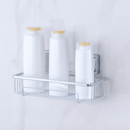 Suporte Para Shampoo Com Ventosa 28cm Aço Cromado