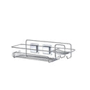 Suporte Porta Shampoo Retangular com Ventosa Cromado