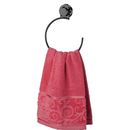 Toalheiro Argola 18 cm com Fixação por Ventosas Ônix