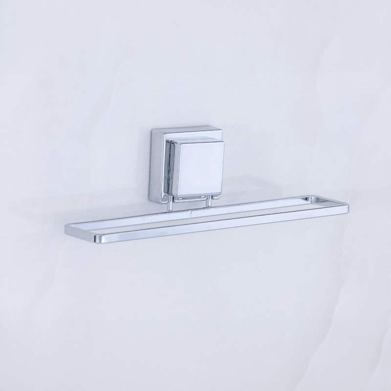 Toalheiro de Lavabo com Ventosa 25cm Aço Cromado