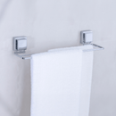 Toalheiro Duplo com Ventosa 45cm Cromado