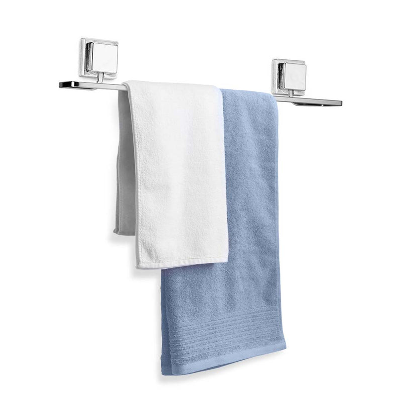 Toalheiro Porta Toalha de Banho de Piatina 3M Cromado 50cm